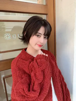 ショート カラー ヘアアレンジ 🐮牛島 一貴🐮のヘアスタイル