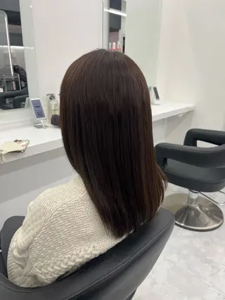セミロング カラー 💖トレンド秋冬 カラー💖FUTAのヘアスタイル