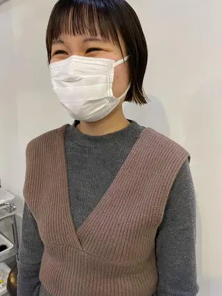 ショート silo所属・silo MOKA 顔周りカット🦦のヘアスタイル