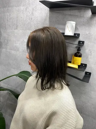ミディアム riho 🥣🤍のヘアスタイル