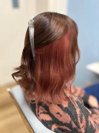 セミロング カラー ナギサ 🐶のヘアスタイル