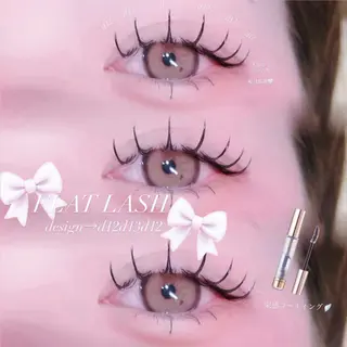 マツエク・マツパ lily🩷 asaのマツエク・マツパデザイン