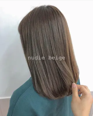 ミディアム カラー 🤎ベージュカラー 🐶メンズパーマのヘアスタイル