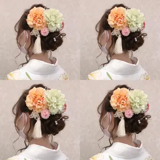 セミロング ヘアアレンジ 🌷MAYU 🌷のヘアスタイル