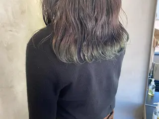 ミディアム カラー ヘアアレンジ stylist/蛯谷 珠里のヘアスタイル