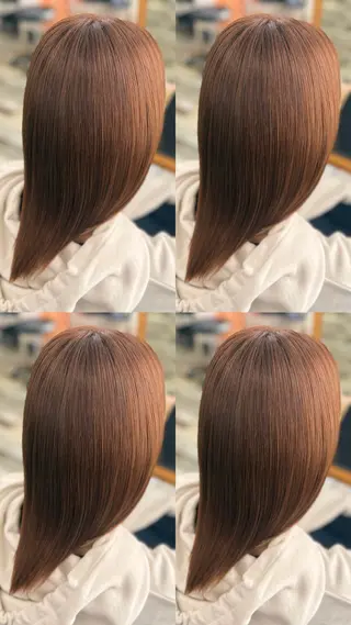 ミディアム 髪質改善🪽 森川☜⁠ ☜⁠ のヘアスタイル