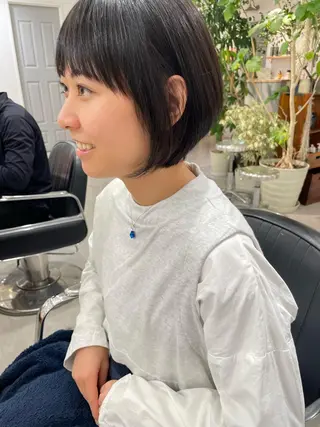 ショート カラー 表参道【髪質改善】 宮嶋勇太のヘアスタイル