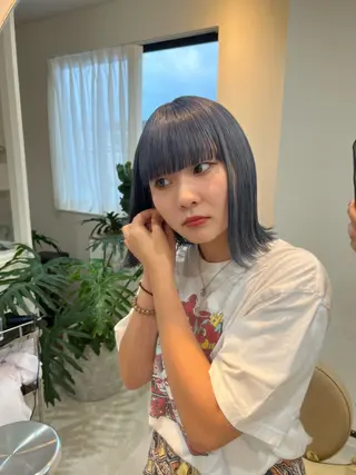 カラー tonari所属・tonari MICHIKAのヘアスタイル