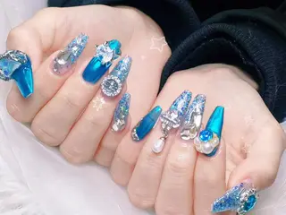 メンズ ネイル Bloom kabukiのネイルデザイン