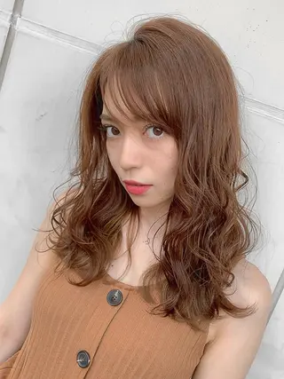 ロング カラー 髪質改善will hairdesignのヘアスタイル