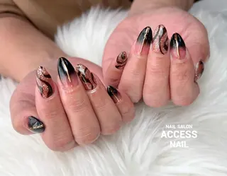 ネイル access nailのネイルデザイン