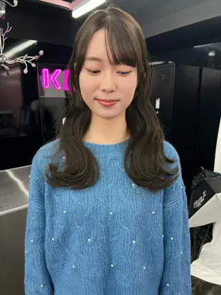 ロング カラー KIJI所属・haruka /透明感カラーのヘアスタイル