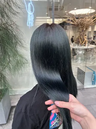 セミロング カラー 冬っぽカラー/ マツエク/ゆきなのマツエク・マツパデザイン