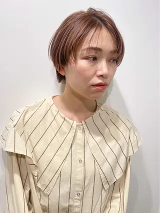 ショート カラー ショート/ボブ/ 吉祥寺/ryoのヘアスタイル