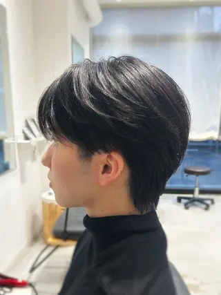 メンズ ながい りなのヘアスタイル