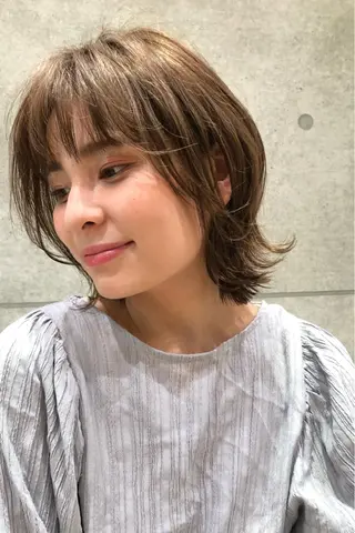 ショート M.SLASH自由が丘所属・【くせ毛/ショート/ ボブ】元太郎のヘアスタイル