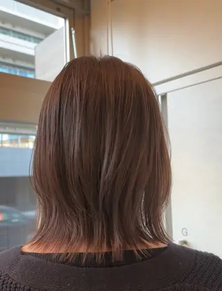 ミディアム Iris by artina 武蔵小杉店【イリス バイ アルティナ】所属・🎼レイヤー/顔周り カット/nene♬のヘアスタイル