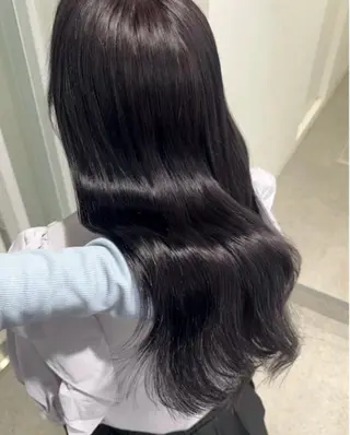 ロング miku/ラベンダー 透明感カラー🪻❤︎のヘアスタイル