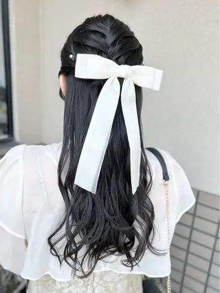 ロング ヘアアレンジ 沢田 瞳のヘアスタイル