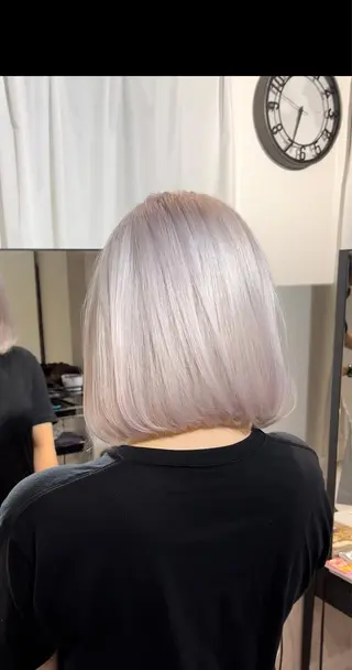 セミロング カラー Selene hair 難波店のヘアスタイル