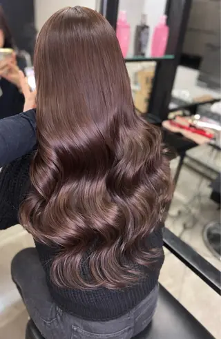 ロング junna 🤍のヘアスタイル
