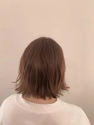 ショート カラー パーマ ヘアアレンジ 加藤 綾華のヘアスタイル