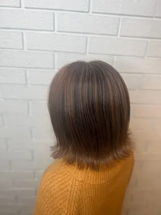ミディアム カラー 髪質改善✨艶カラー MASAYAのヘアスタイル
