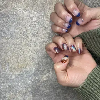 ネイル Amber21.所属・Nagahama Akariのネイルデザイン