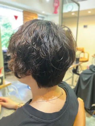 ショート 🫧縮毛矯正支持率 No.1 ほのか🫧のヘアスタイル