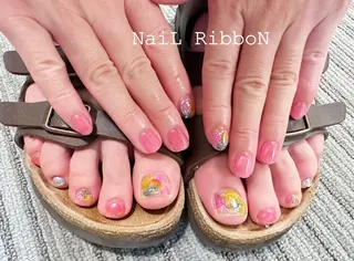 ネイル ネイルリボン 伊藤のネイルデザイン