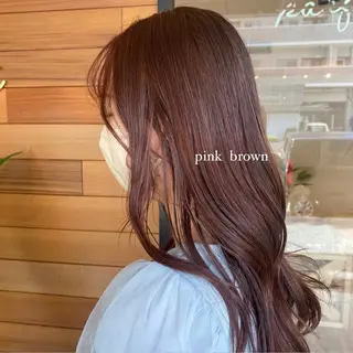 ロング 透明感カラー 【問屋町】moe🪿のヘアスタイル