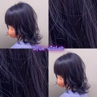 ミディアム カラー ヘアアレンジ 全色特化美容師 /コウスケ🎨のヘアスタイル