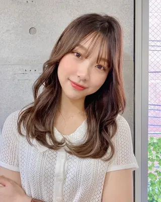 ロング カラー SALOWIN吉祥寺suite店所属・似合わせレイヤー 🇰🇷荒木洋文のヘアスタイル