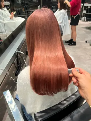 ミディアム カラー 堀江 /木下椋麻のヘアスタイル