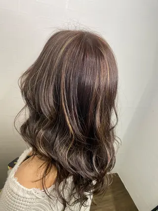 ロング カラー 🎀艶ブリーチカラー 🎀Fan.🎀秋山のヘアスタイル