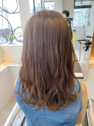 セミロング メンズパーマ/難波/ 心斎橋　室園亮佑のヘアスタイル