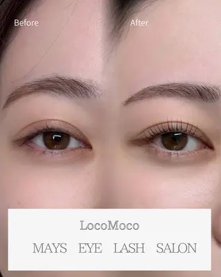 アイブロウ LocoMoco 進藤のマツエク・マツパデザイン