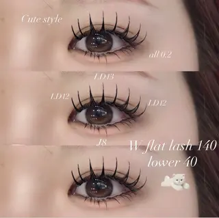 マツエク・マツパ eyelash🤍 RIMAのマツエク・マツパデザイン