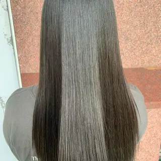 ロング カラー シールエクステ/渋谷 ／ギャル/LIALAのヘアスタイル