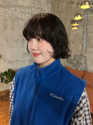 ショート パーマ 【sica】 nanaのヘアスタイル