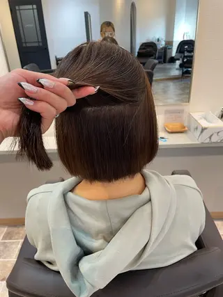 ショート カラー Ammi hair所属・YUI/ ブリーチカラー🌷のヘアスタイル