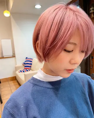 ショート カラー メンズカット特化柏駅 徒歩3分LOUのヘアスタイル