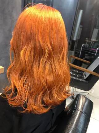 ロング カラー ヘアアレンジ メンズ キッズ ネイル マツエク・マツパ GO TODAY SHAiRE SALON所属・透明感カラー🤎 ゆりのヘアスタイル