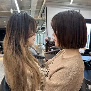 ミディアム ✨髪質改善特化✨副 店長椎葉信乃介のヘアスタイル