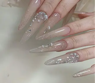 ネイル By moonネイル 🌷ワンホン/韓国風のネイルデザイン