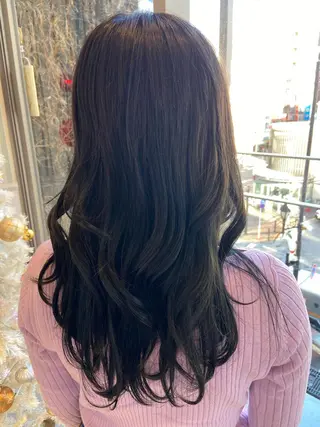 ロング カラー SALOWIN 新宿三丁目East所属・縮毛矯正/艶カラー /美髪/ﾒｸﾞﾐのヘアスタイル