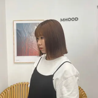 ショート 透明感カラー🪡🤍 nanao🤍🪡のヘアスタイル