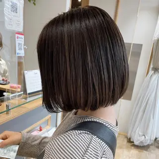 ミディアム カラー パーマ ヘアアレンジ メンズ キッズ ネイル マツエク・マツパ 横浜Bob美容師🤎 ERINAのヘアスタイル