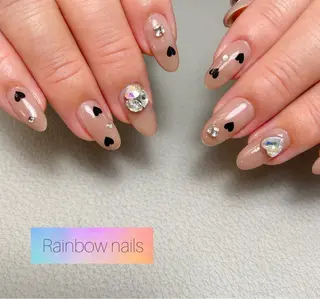 ネイル Rainbow nailsくろちゃんのネイルデザイン