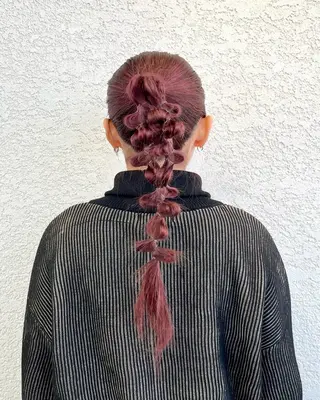 ロング カラー ヘアアレンジ 楓夏️🫧/モデル様 募集中/ヘアアレンジのヘアスタイル